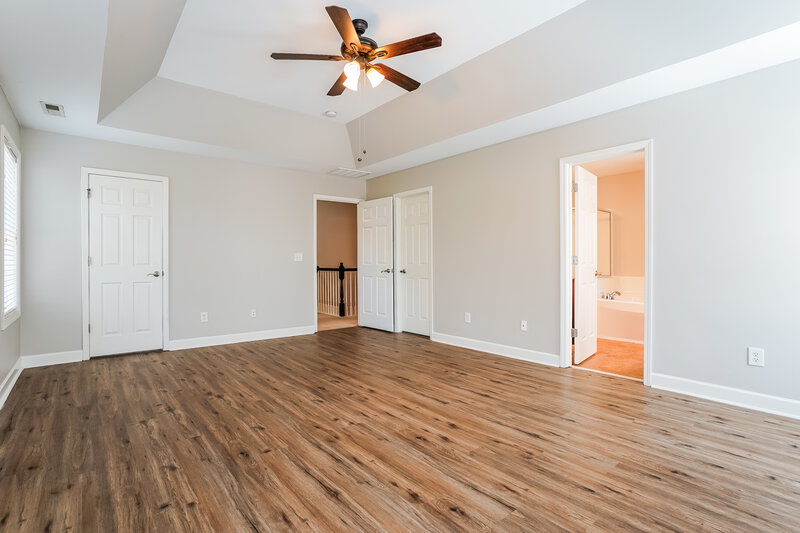 2,800/Mo, 1320 Trailing Rose Ct Wake Forest, NC 27587 Main Bedroom View
