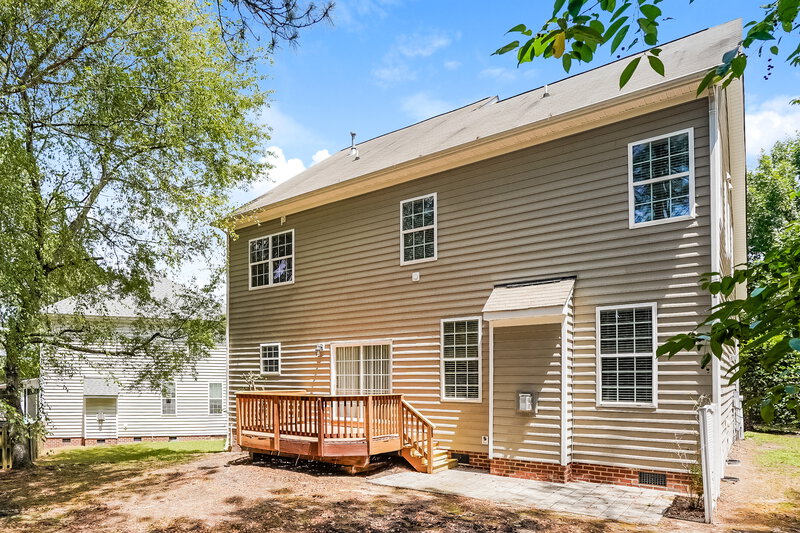 2,800/Mo, 1320 Trailing Rose Ct Wake Forest, NC 27587 Rear View
