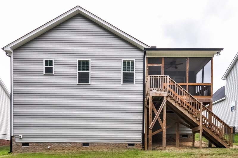 2,030/Mo, 75 Wood Green Dr Wendell, NC 27591 Rear View