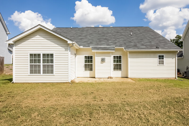 1,930/Mo, 1120 Dexter Ridge Dr Holly Springs, NC 27540 Rear View