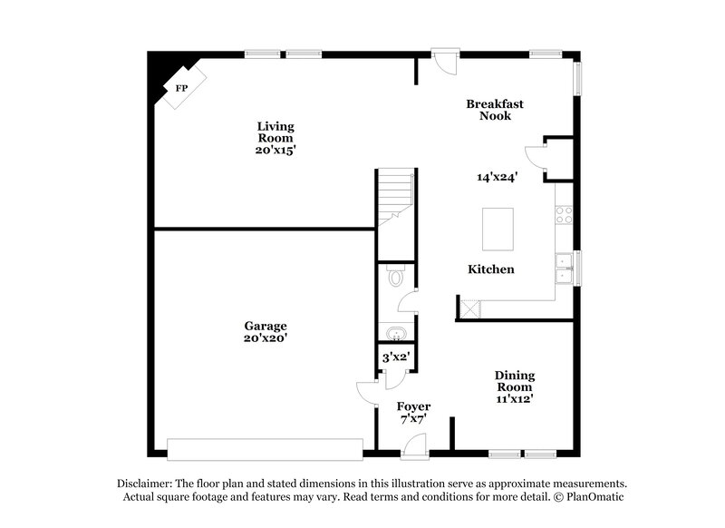 2,265/Mo, 706 Calavaras Ln Knightdale, NC 27545 Floor Plan View