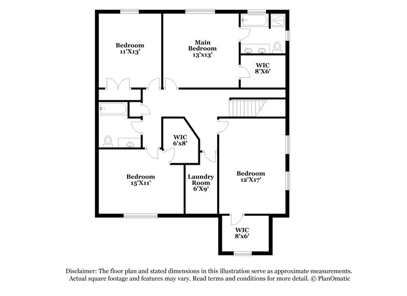 1,960/Mo, 1250 Braemar Highland Dr Zebulon, NC 27597 Floorplan View 2