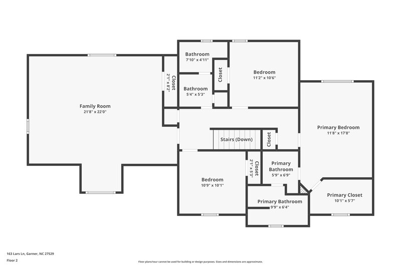 2,080/Mo, 163 Lars Ln Garner, NC 27529 Floor Plan View 2