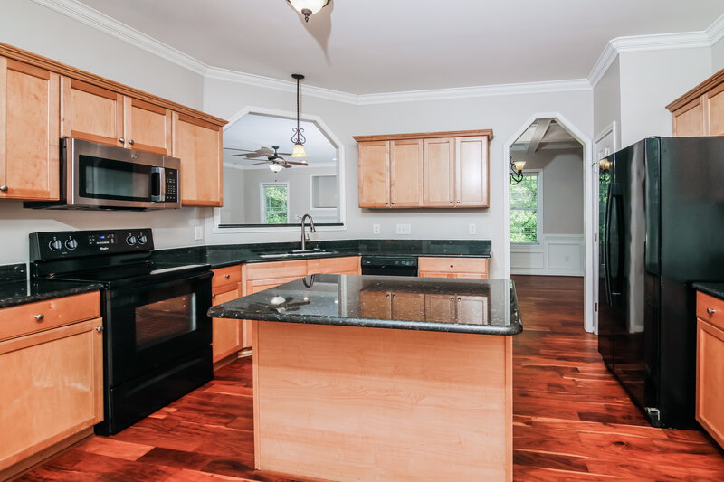 2,435/Mo, 3936 Cane Garden Dr Raleigh, NC 27610 Kitchen View