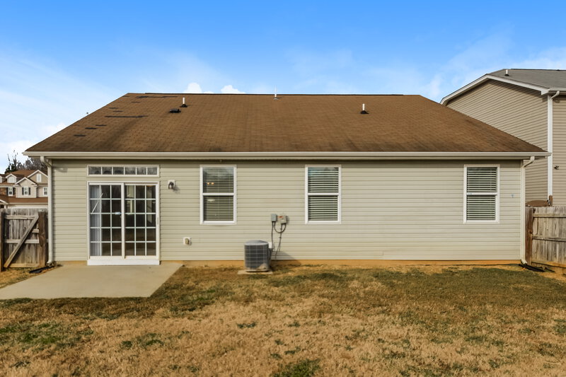 2,155/Mo, 233 Norwich Dr Clayton, NC 27520 Rear View