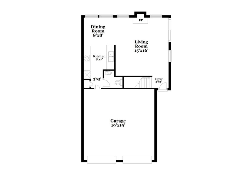 1,790/Mo, 1720 Beacon Bluff St Raleigh, NC 27604 Floor Plan View