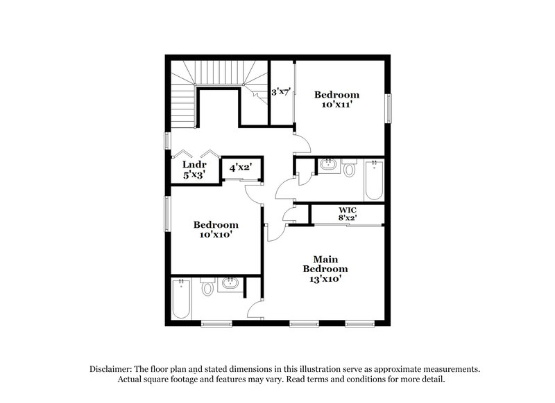 1,620/Mo, 8169 Cohosh Ct Raleigh, NC 27616 Floorplan View