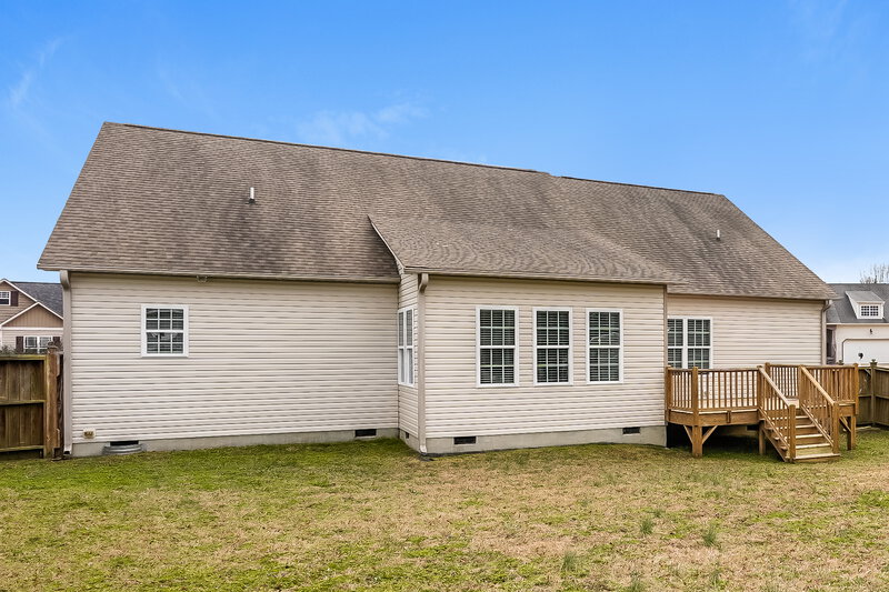 2,090/Mo, 20 Tia Pl Garner, NC 27529 Rear View