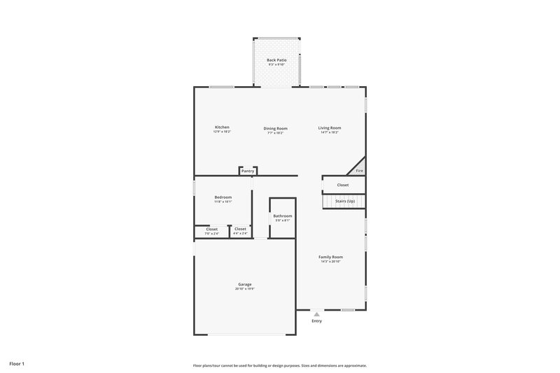 2,575/Mo, 134 Steel Hopper Way Garner, NC 27529 Floor Plan View