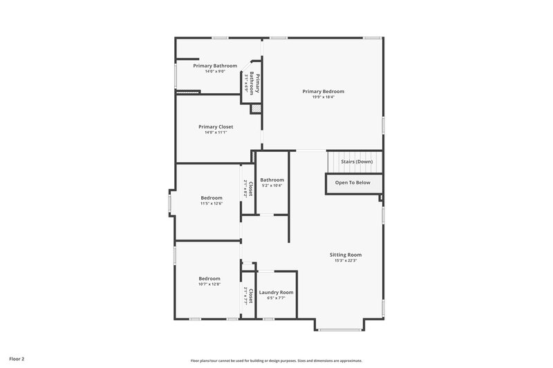 2,575/Mo, 134 Steel Hopper Way Garner, NC 27529 Floor Plan View 2