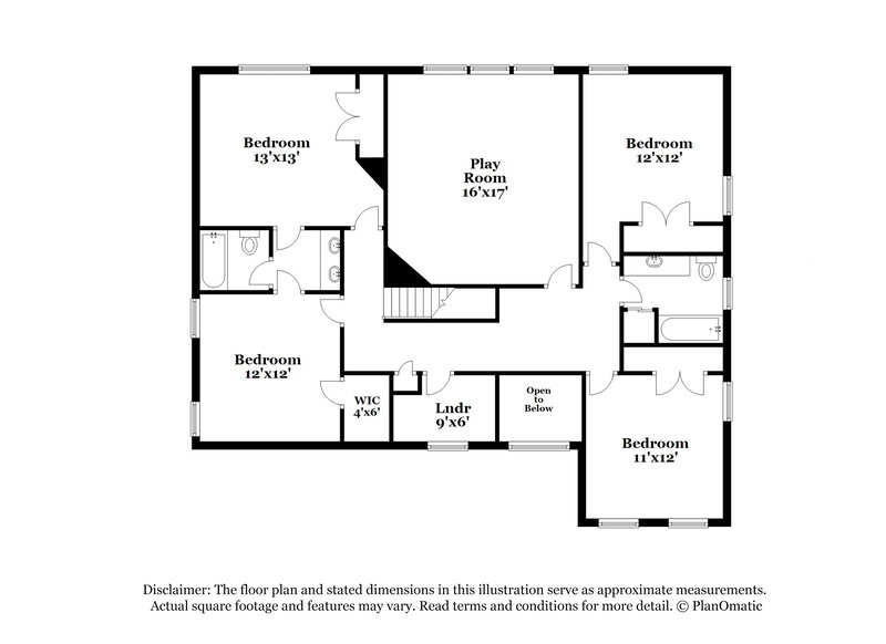 2,625/Mo, 1533 Lindenberg Sq Wake Forest, NC 27587 Floor Plan View 2