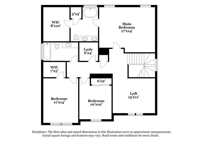 1,895/Mo, 510 Rolling Meadows Drive Clayton, NC 27527 Floor Plan View 2