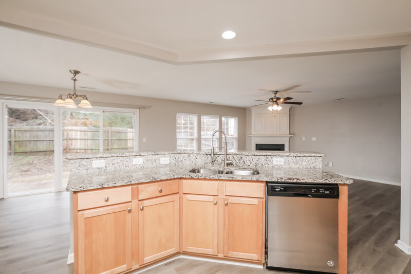 1,855/Mo, 2007 Gushing Dr Raleigh, NC 27610 Kitchen View 2