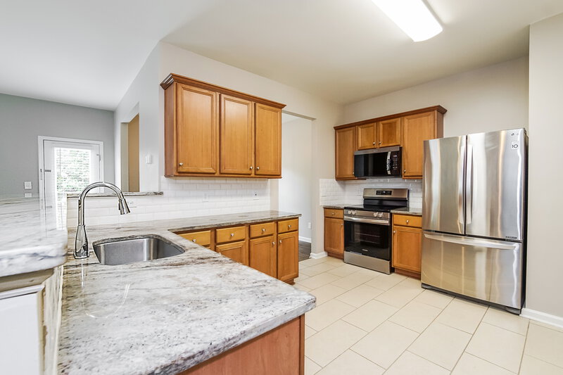 2,050/Mo, 1128 Early Rise Street Raleigh, NC 27610 Kitchen View 2