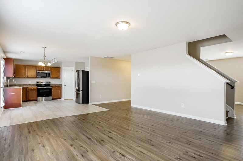 2,090/Mo, 4745 Queen Pierrette Street Raleigh, NC 27610 Living Room View 2