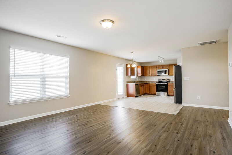 2,090/Mo, 4745 Queen Pierrette Street Raleigh, NC 27610 Living Room View 3