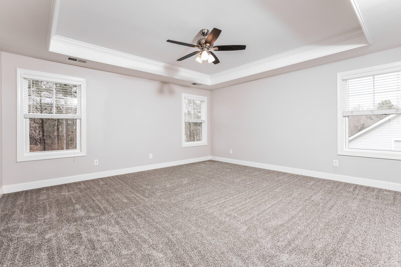 2,275/Mo, 190 Grey Hawk Drive Garner, NC 27529 Main Bedroom View 2