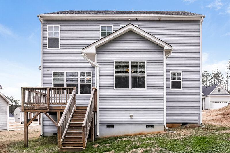 2,275/Mo, 190 Grey Hawk Drive Garner, NC 27529 Rear View