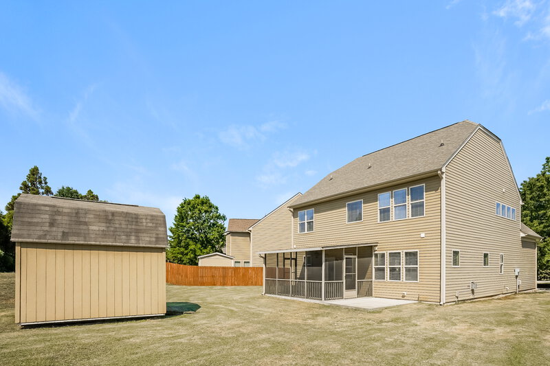 2,360/Mo, 22 Stonemoor Circle Garner, NC 27529 Rear View