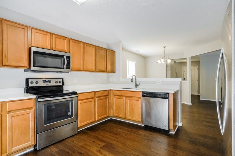 2,260/Mo, 3149 Varcroft Road Knightdale, NC 27545 Kitchen View 2