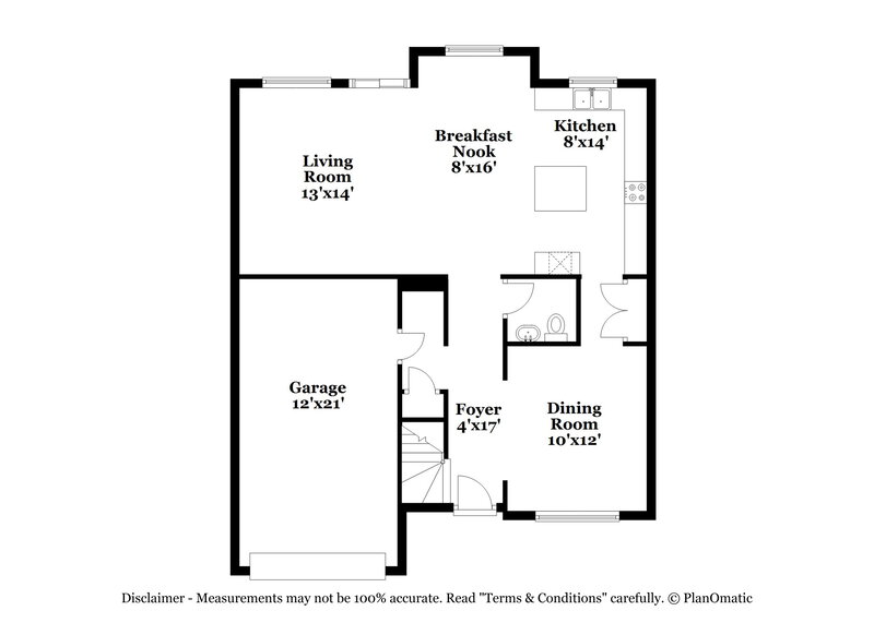 1,970/Mo, 142 Callahan Trail garner, NC 27529 Floor Plan View 2