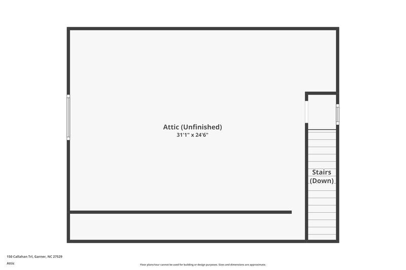 2,045/Mo, 150 Callahan Trail Garner, NC 27529 Floor Plan View