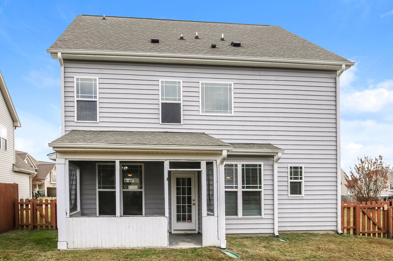 2,045/Mo, 150 Callahan Trail Garner, NC 27529 Rear View