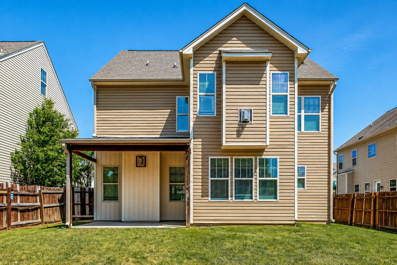 2,795/Mo, 56 Callahan Trail Garner, NC 27529 Rear View