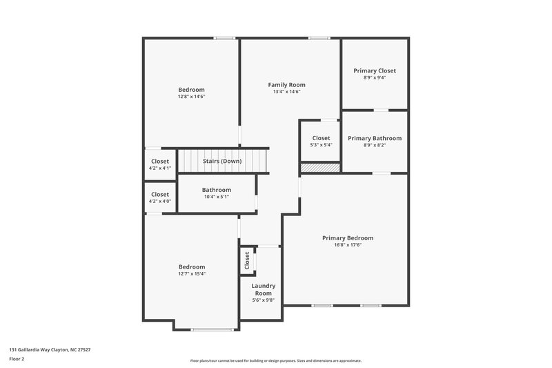 2,590/Mo, 131 Gaillardia Way Clayton, NC 27527 Floor Plan View 2