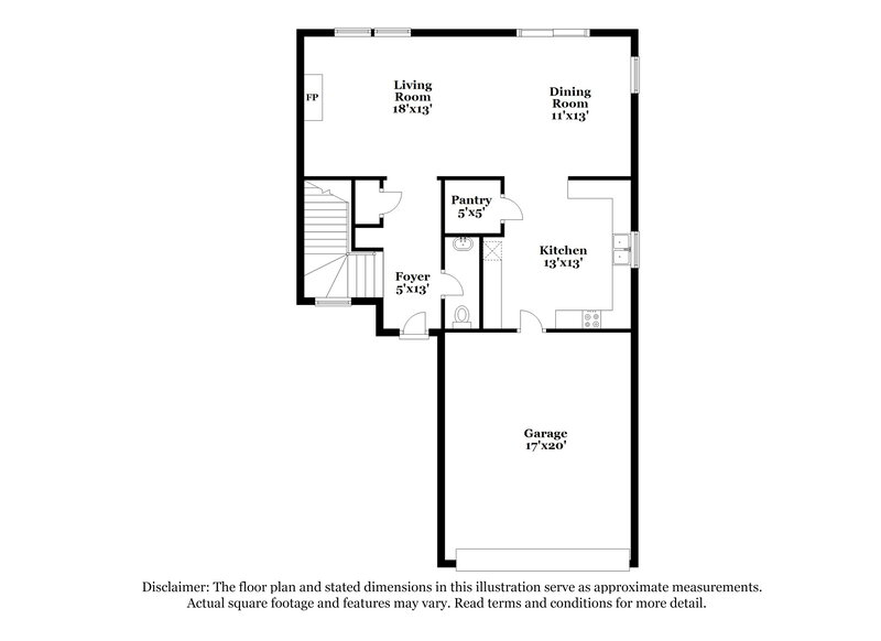 1,900/Mo, 610 Crosstie Street Knightdale, NC 27545 Floorplan View