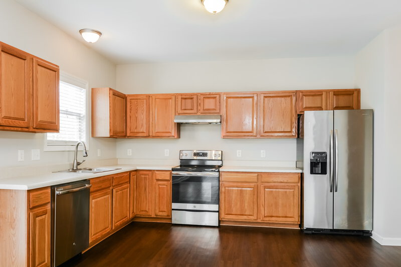 2,200/Mo, 3729 Chancellorsville Court Raleigh, NC 27610 Kitchen View