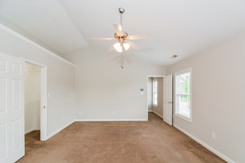 2,200/Mo, 3729 Chancellorsville Court Raleigh, NC 27610 Main Bedroom View
