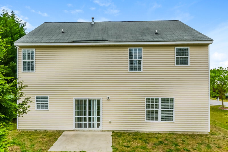 2,200/Mo, 3729 Chancellorsville Court Raleigh, NC 27610 Rear View