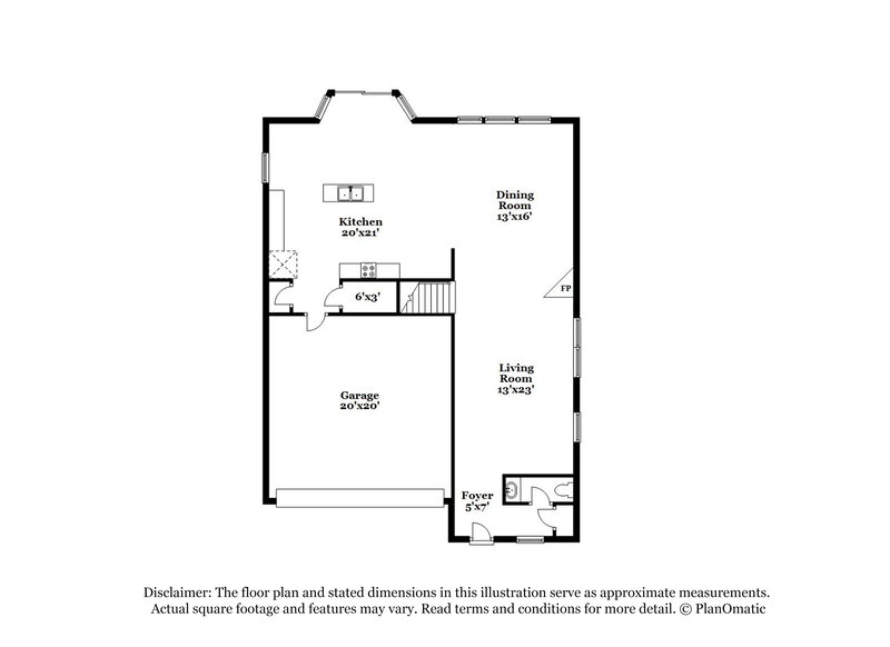 1,995/Mo, 6121 Ricker Road Raleigh, NC 27610 Floor Plan View