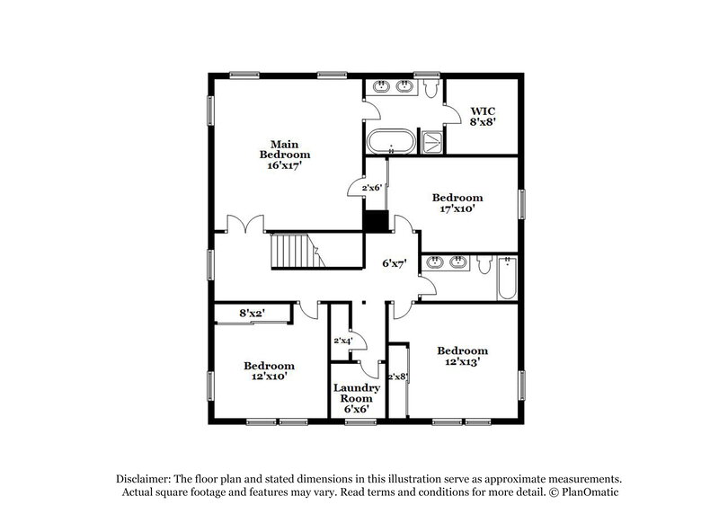 1,995/Mo, 6121 Ricker Road Raleigh, NC 27610 Floor Plan View 2