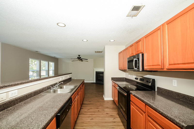 1,995/Mo, 6121 Ricker Road Raleigh, NC 27610 Kitchen View 2