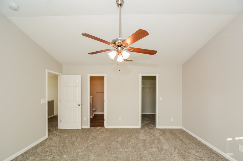 2,710/Mo, 3928 Laurel Glen Drive Raleigh, NC 27610 Main Bedroom View