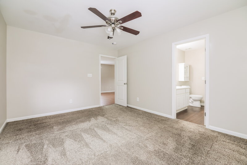 1,925/Mo, 3516 Hamilton Mill Drive Raleigh, NC 27616 Main Bedroom View 2