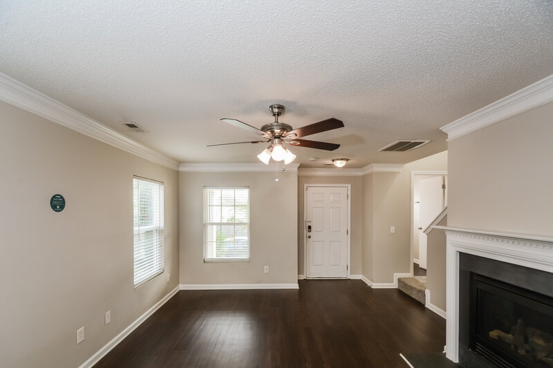 2,750/Mo, 3645 Brittlebank Drive Raleigh, NC 27610 Living Room View