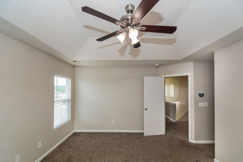 2,750/Mo, 3645 Brittlebank Drive Raleigh, NC 27610 Main Bedroom View