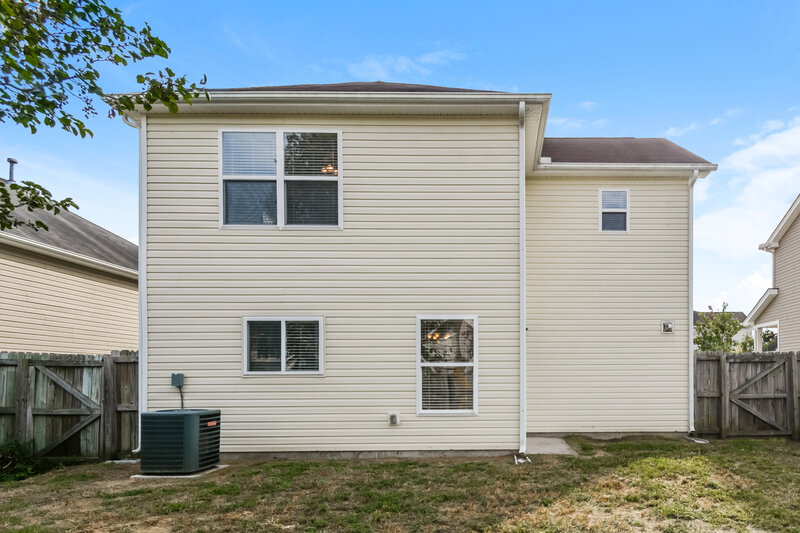 2,750/Mo, 3645 Brittlebank Drive Raleigh, NC 27610 Rear View