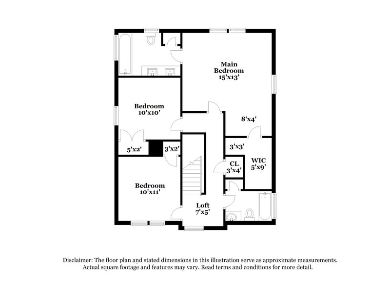 1,700/Mo, 360 Crawford Parkway Clayton, NC 27520 Floor Plan View 2
