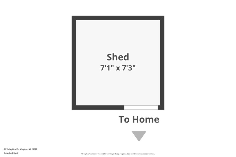 1,970/Mo, 21 Valleyfield Drive Clayton, NC 27527 Floor Plan View