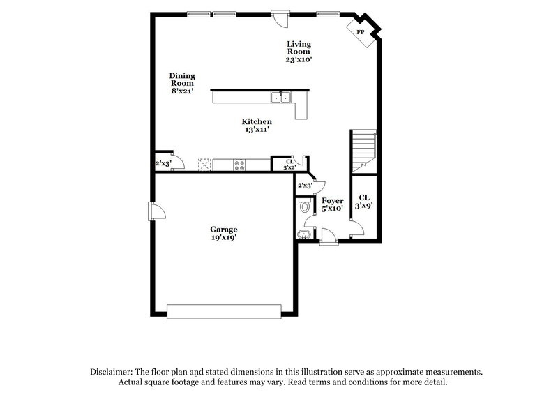2,085/Mo, 4453 Cardinal Grove Boulevard Raleigh, NC 27616 Floor Plan View
