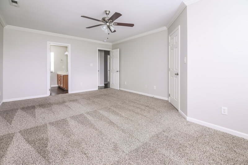 2,120/Mo, 1513 Clover Ridge Court Raleigh, NC 27610 Main Bedroom View