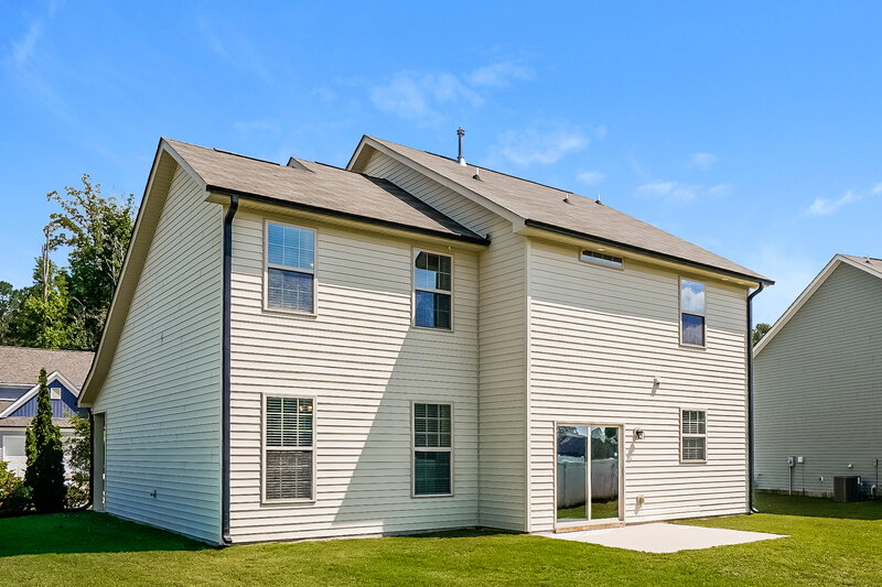 2,135/Mo, 422 River Dell Townes Ave Clayton, NC 27527 Rear View