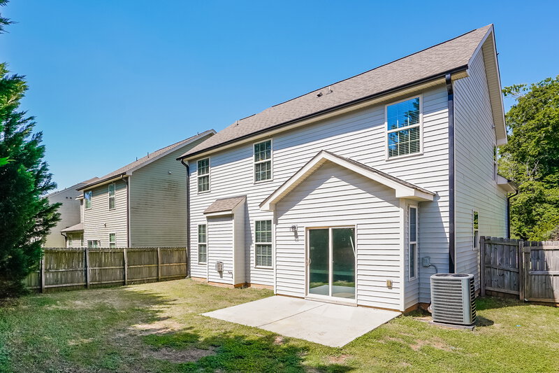 2,075/Mo, 168 Outwater Ridge Drive Garner, NC 27529 Rear View