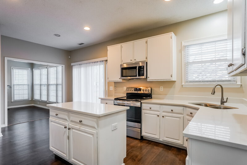 2,070/Mo, 1002 Silent Retreat Knightdale, NC 27545 Kitchen View 3