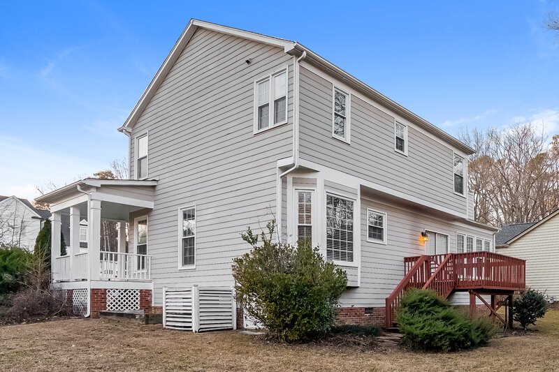 2,070/Mo, 1002 Silent Retreat Knightdale, NC 27545 Rear View