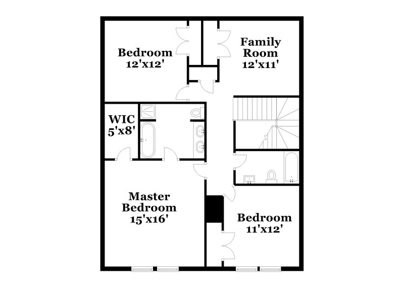 2,160/Mo, 4005 Bearmont Place Raleigh, NC 27610 Floor Plan View 2